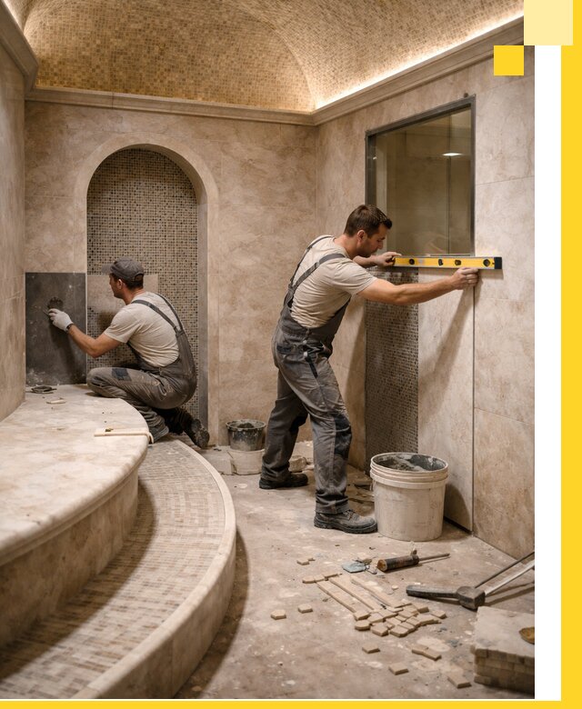 Проектирование и строительство саун с хамамом под ключ в Великом Устюге