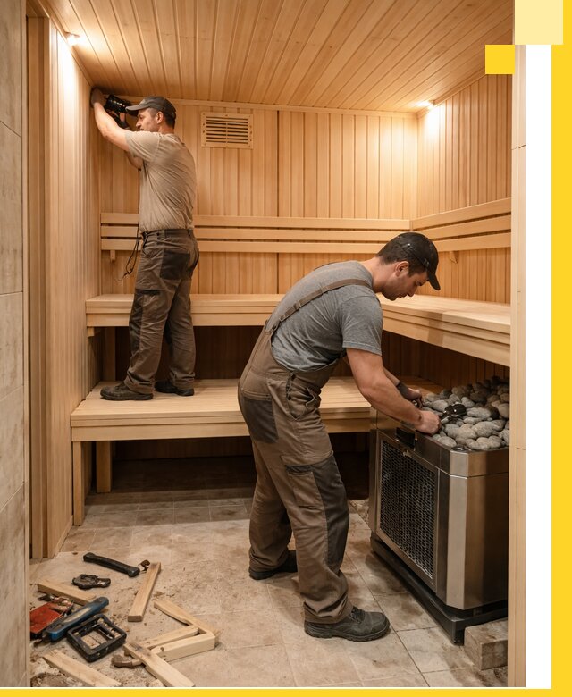 Купить сауну под ключ в Великом Устюге с монтажом и гарантией