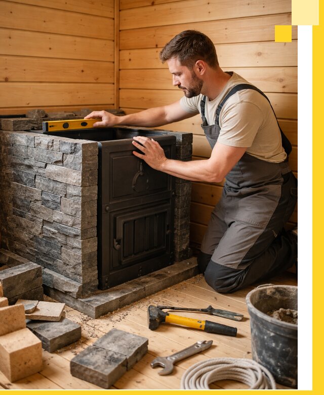 Производство и установка печей для саун под ключ в Великом Устюге