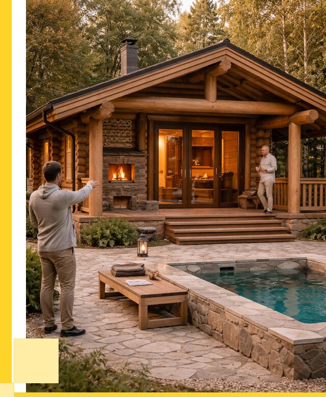 Проекты бань и хамам в Великом Устюге от 25448 р. | ЭриданВлс