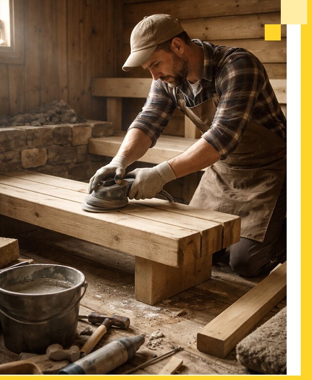 Ремонт бань под ключ в Великом Устюге с гарантией качества и сроков