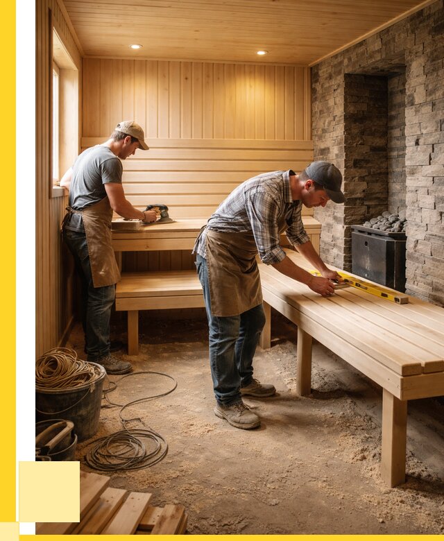 Отделка бани в Великом Устюге: внутренняя отделка от 3054 р. | ЭриданВлс