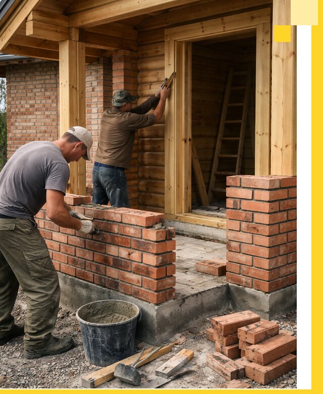 Строительство кирпичных бань под ключ в Великом Устюге с гарантией качества