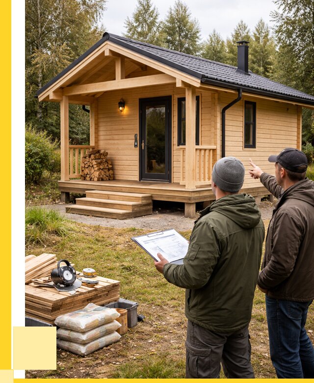 Каркасные бани под ключ в Великом Устюге от 305370 р. | ЭриданВлс