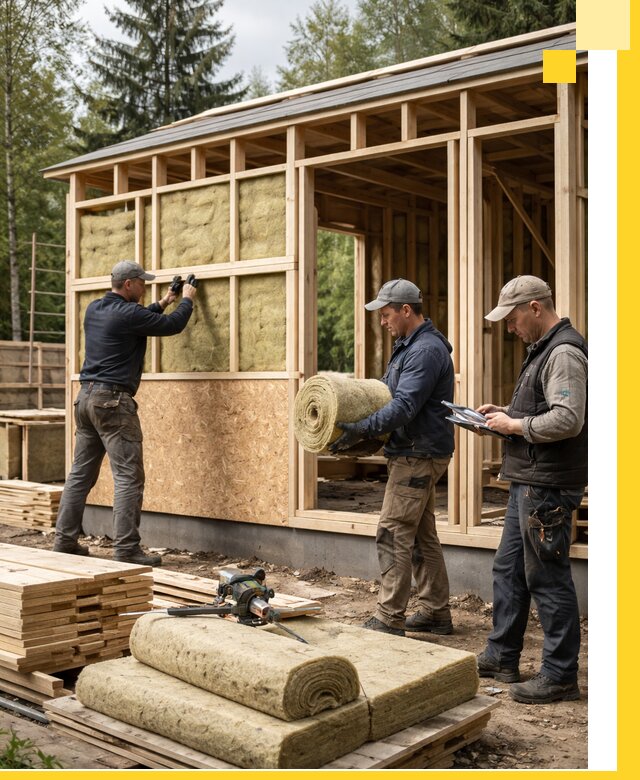 Проектирование и строительство каркасных бань в Великом Устюге под ключ