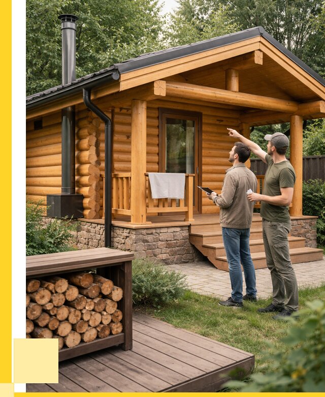 Бани для дачи под ключ в Великом Устюге от 254475 р. | ЭриданВлс