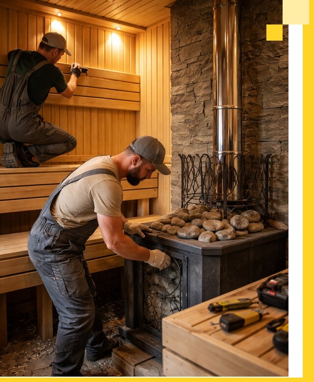 Комплексный дизайн бань, саун и зон отдыха в Великом Устюге