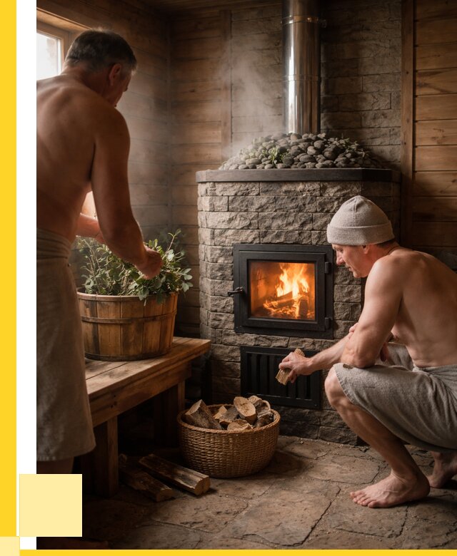 Банные печи под ключ в Великом Устюге от 45806 р. | ЭриданВлс кирпичная