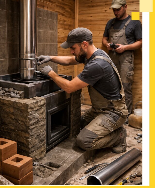 Изготовление и установка банных печей под ключ в Великом Устюге