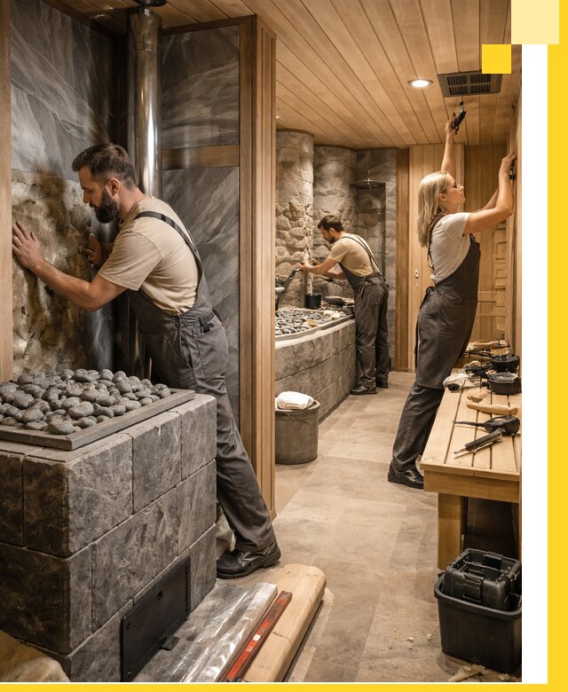 Строительство бань и SPA процедур в Великом Устюге под ключ и отделкой