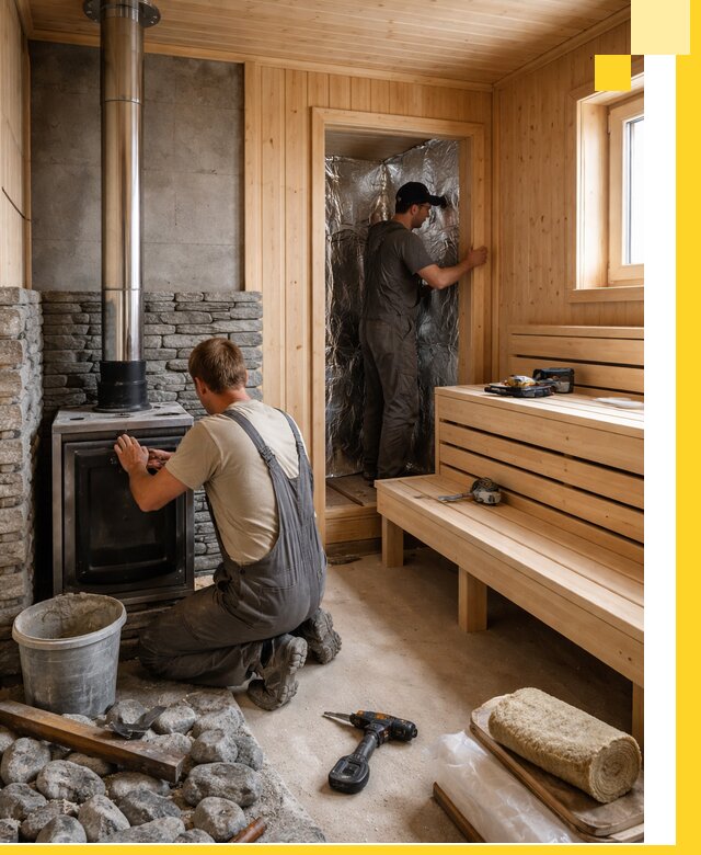 Строительство и изготовление бань под ключ в Великом Устюге