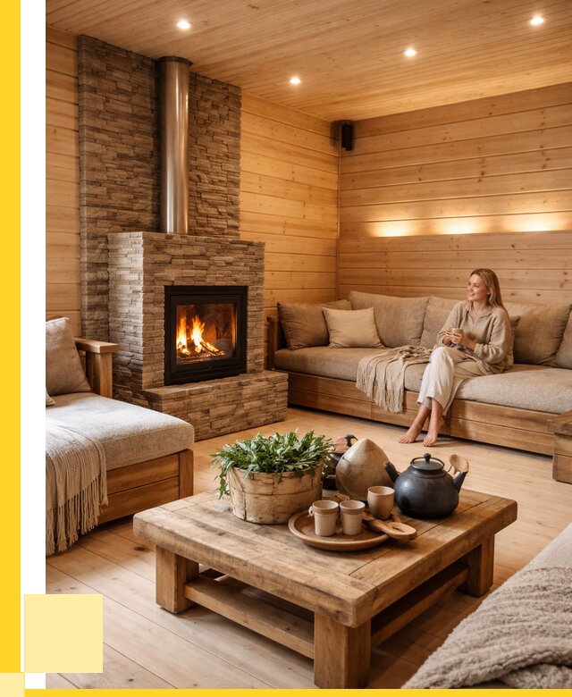 Проект бани с комнатой отдыха в Великом Устюге от 35627 р. | ЭриданВлс