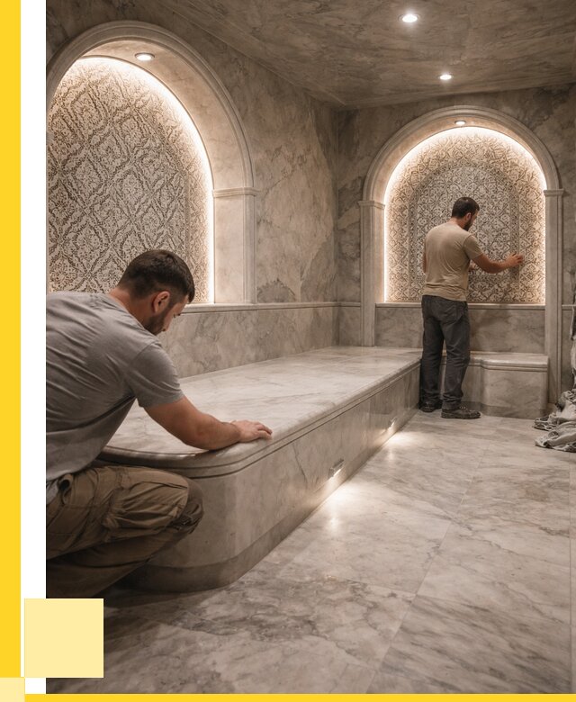 Турецкие бани под ключ в Великом Устюге от 254475 р. | ЭриданВлс