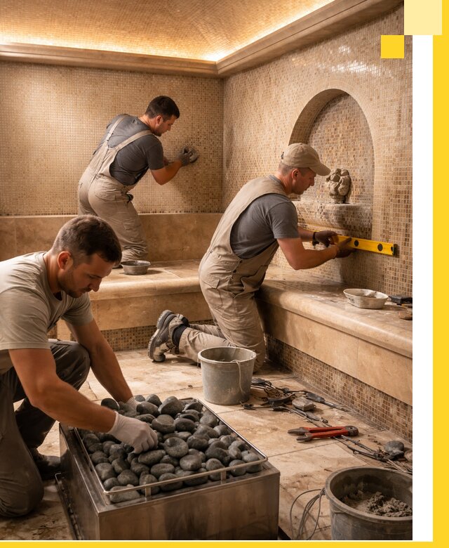 Проектирование и строительство хамама и сауны в Великом Устюге