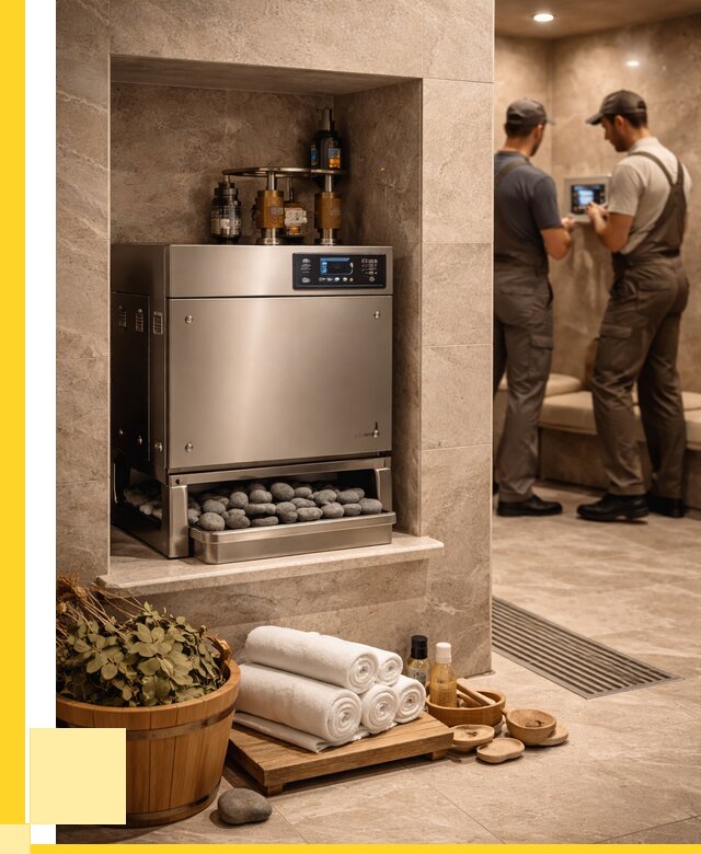 Парогенераторы для хамама в Великом Устюге от 76343 р. | ЭриданВлс