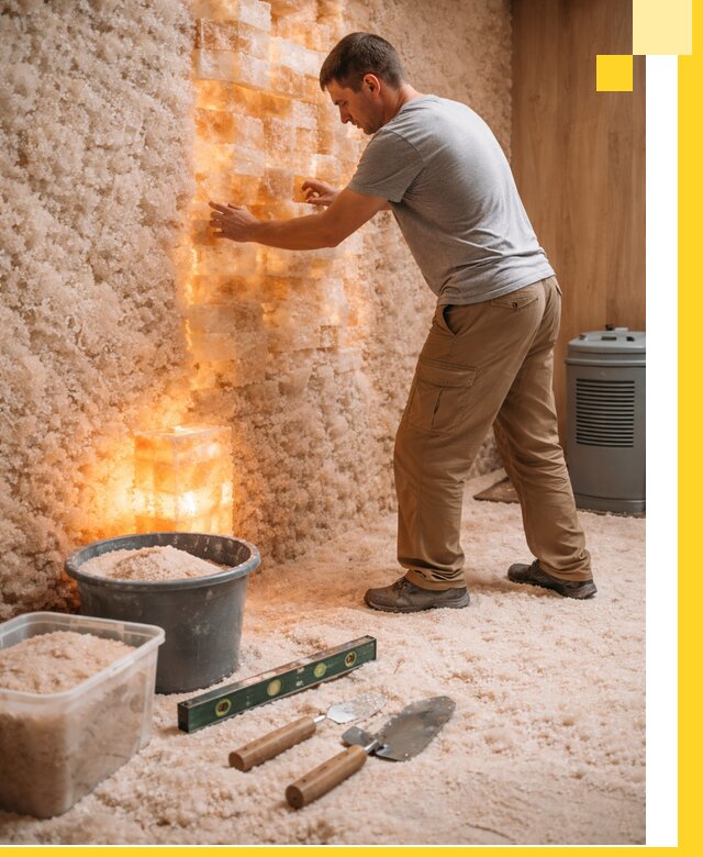 Проектирование и монтаж соляных комнат в Великом Устюге под ключ